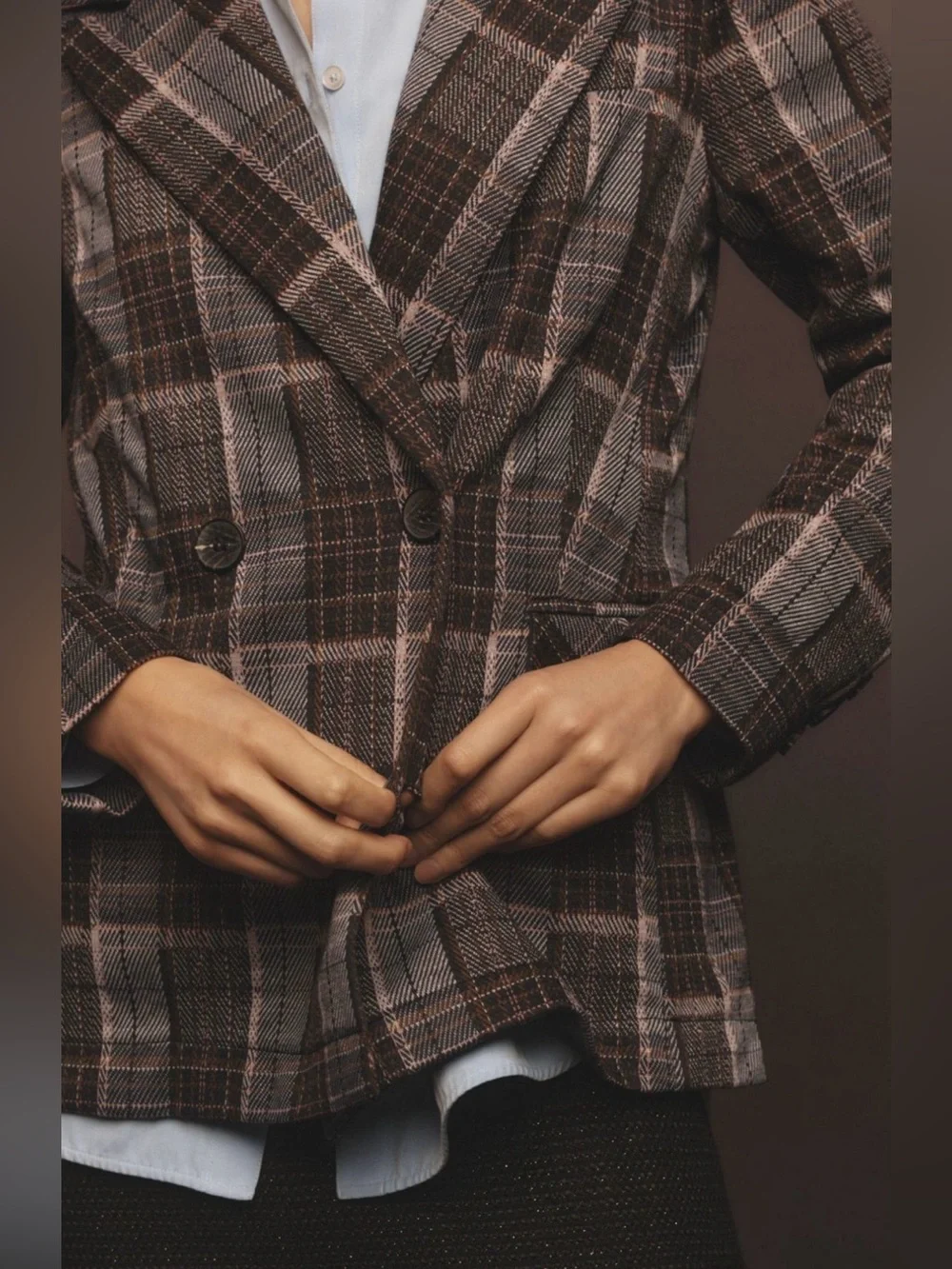 Anthropologie Avec Les Filles Relaxed Blazer Jacket - Picture 3 of 10